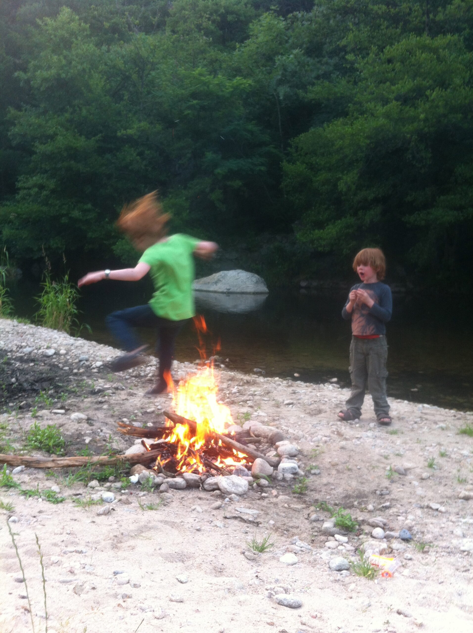 Eitjes met choco en vliegende herten!